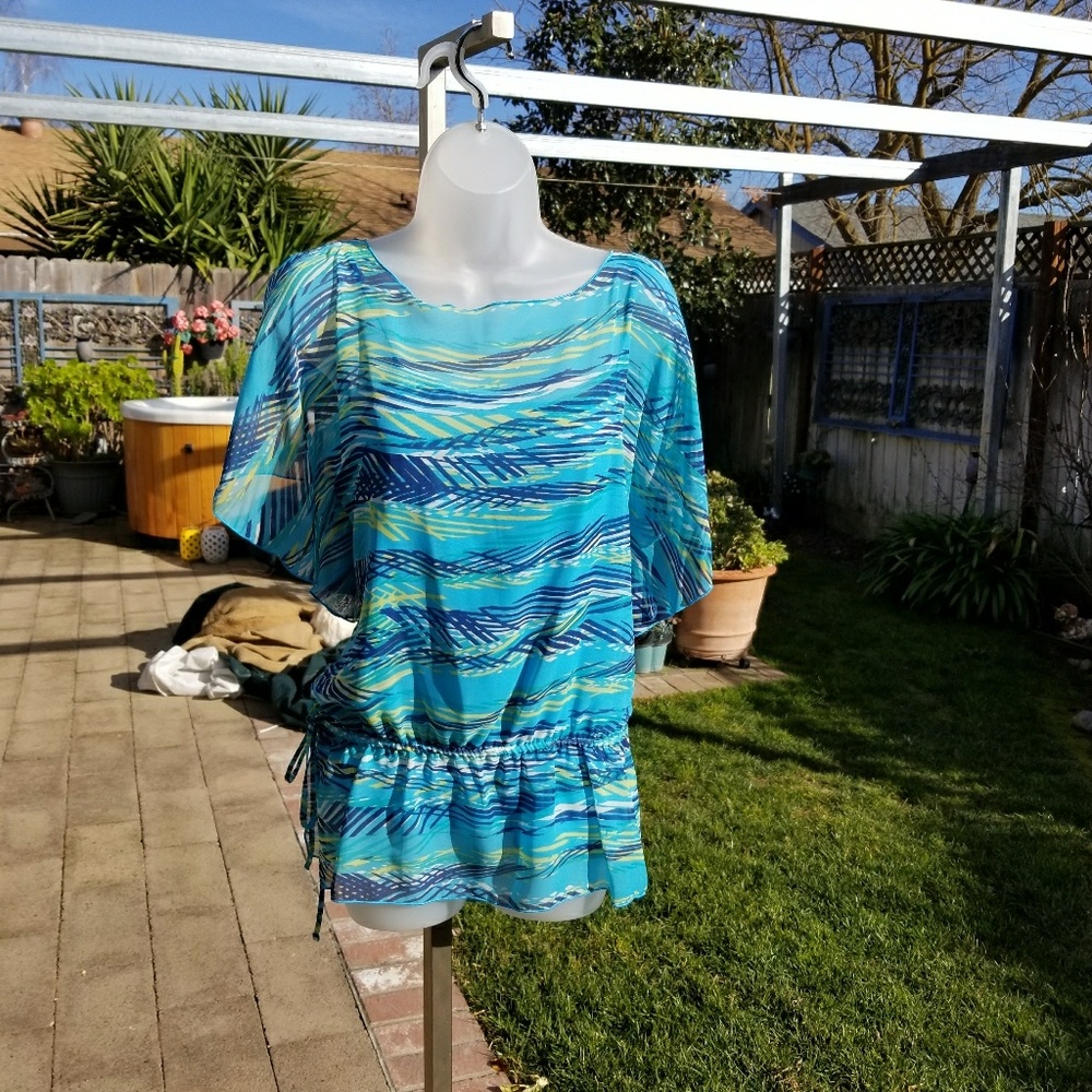 Love the Blues Top  (NWT)